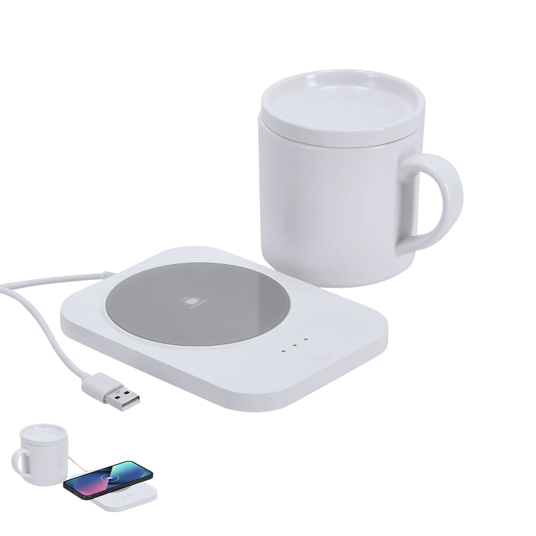 Calentador Tazas Cargador Wasoox