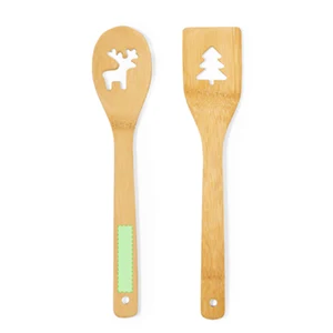 En el mango de una cuchara