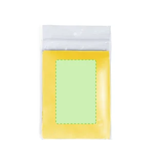 En el cartón de presentación