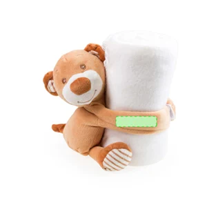 En un brazo del muñeco