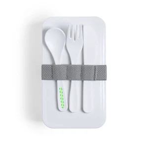 En el mango de una cuchara