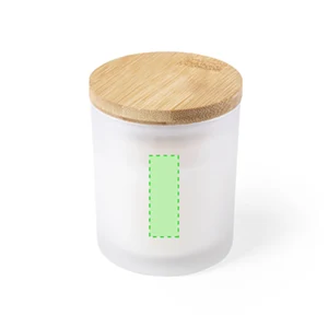 En el cuerpo de la vela