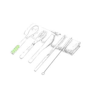 En el mango de una cuchara