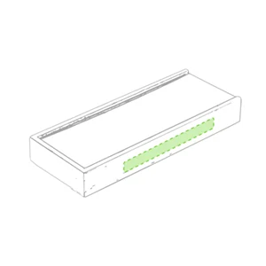 En el lateral cara A