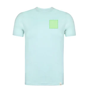 En el pecho izquierda tipo bolsillo