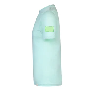 En la manga izquierda